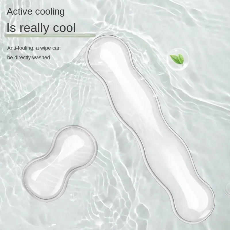 Mouse pad with wrist rest, keyboard rest, anti slip silicone - Image 3