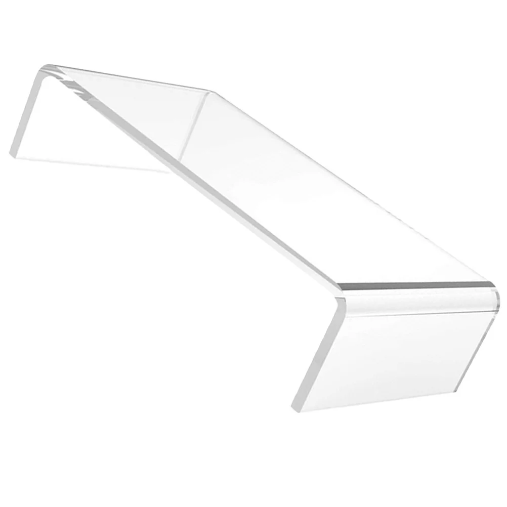 Clear Acrylic Monitor Stand 15Cm Height For Computer Laptop Ergonomic - Image 6