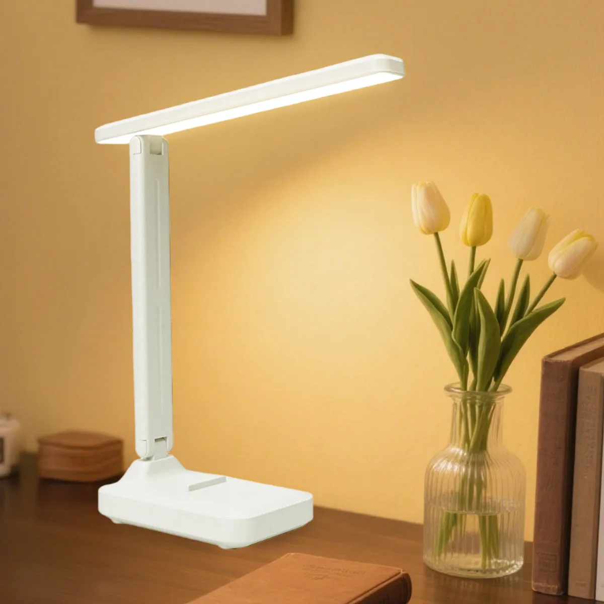 Single-Head LED Folding Desk LampEye Protection Reading Night - Image 6